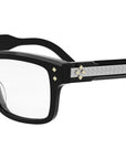 CD DiamondO S8I Black Geometric Eyeglasses