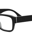 Signature Black Rectangular Eyeglasses