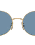 Signature Gold Oval Sunglasses