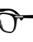 DiorBlackSuitO S20I Black Geometric Eyeglasses