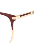 HER 0211 NOA Gold Burgundy