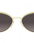 DiorCannage R1U Gold Oval Sunglasses