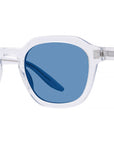 Tucker Transparent Geometric Sunglasses