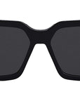 CD SU Black Geometric Sunglasses