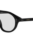 CELINE Thin Black Pilot Sunglasses