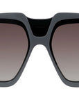Anagram Black Geometric Sunglasses
