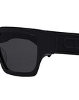 CD SU Black Geometric Sunglasses
