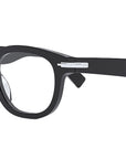 DiorBlackSuitO R4I Black Round Eyeglasses