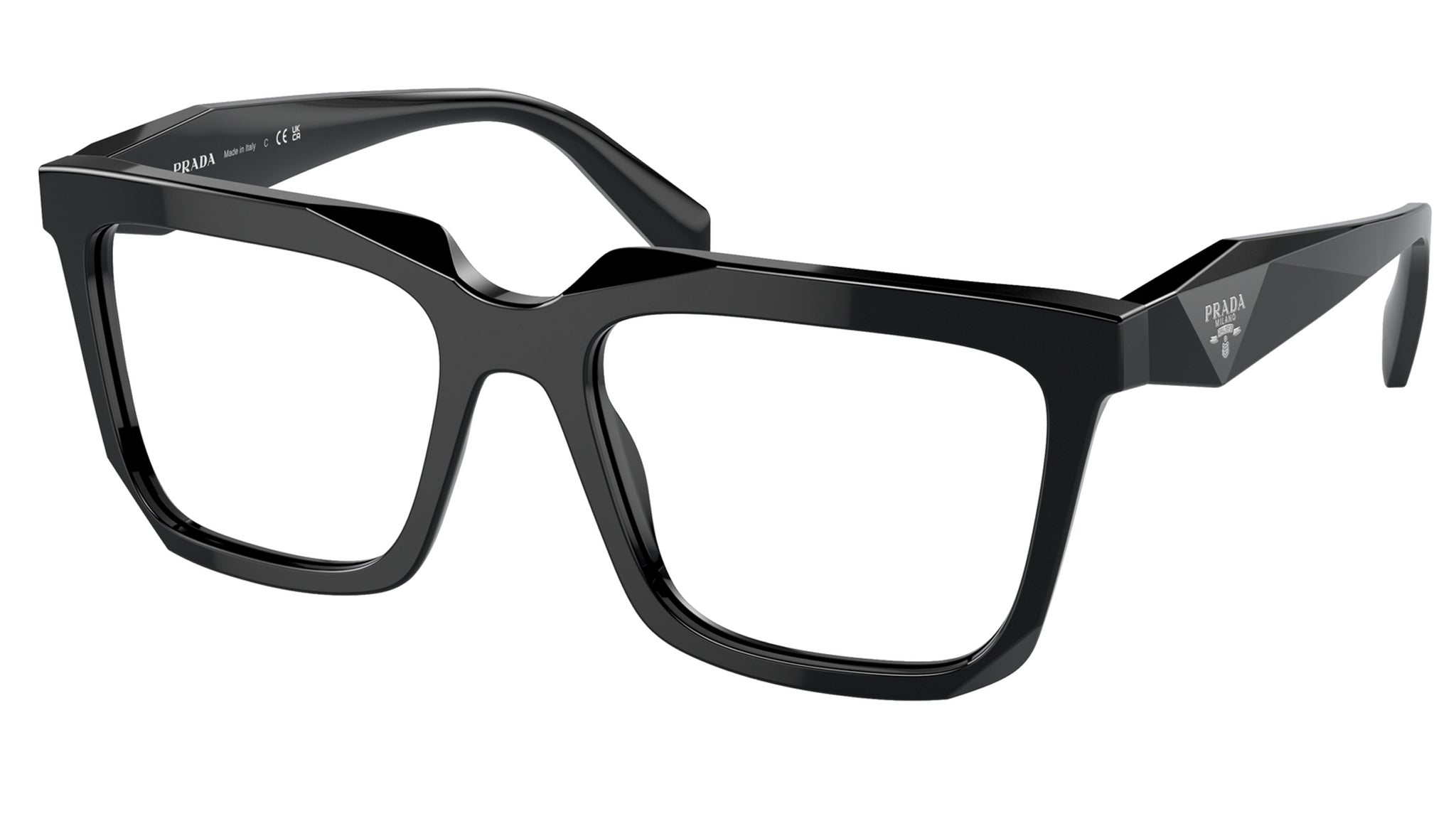 Prada Modello Occhiali Da Vista Di Prada PR A19V 16K1O1 Black