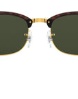 Clubmaster Square RB3916 130431 mock tortoise