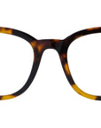 AKA Red Havana Square Eyeglasses