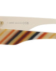 Signature Brown Geometric Sunglasses