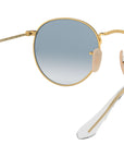 Round Flat Lenses RB3447N gold azure