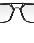Line Black Geometric Eyeglasses