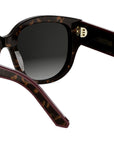 DiorPacific B2I Dark Havana Butterfly Sunglasses