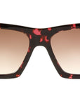 CELINE 3 Dots Havana Cat Eye Sunglasses