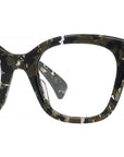 Boke Flower Havana Geometric Eyeglasses