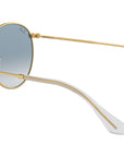 Round Flat Lenses RB3447N gold azure
