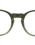 K Logo Green Round Eyeglasses