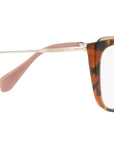 MU 02QV VX81O1 havana / top transparent brown