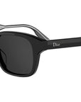 DiorRibbon S1I Black Geometric Sunglasses