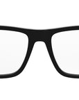 Aluminium Black Rectangular Eyeglasses