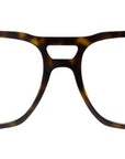 GV One Havana Geometric Eyeglasses
