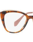 MU 02QV VX81O1 havana / top transparent brown