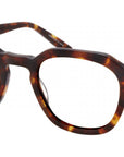 Tucker Havana Round Eyeglasses