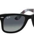 Original Wayfarer Color Mix RB2140 black on chevron grey