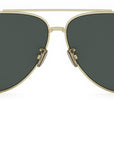 DiorCannage A1U Yellow Pilot Sunglasses