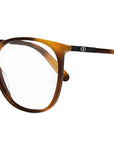Mini CD O S6I Havana Geometric Eyeglasses