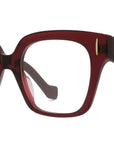 Anagram Bordeaux Geometric Sunglasses