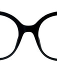 Anagram Black Round Eyeglasses