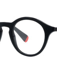 AKA Black Round Eyeglasses