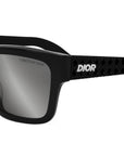 Dior3D S2I Shiny Black Squared Sunglasses