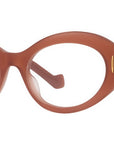 Anagram Brown Oval Eyeglasses