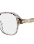 DiorPrismeO S6I Brown Geometric Eyeglasses