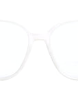 Mini CD O S1I White Square Eyeglasses