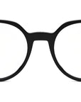 CD IconO R1I Black Geometric Eyeglasses