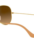 Aviator Gradient RB3025 112/M2 Gold Brown