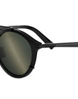 DiorBlackSuit R7U Black Round Sunglasses