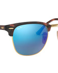 Clubmaster Flash Lenses RB3016 sand havana and gold