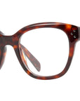 CELINE 3 Dots Havana Square Eyeglasses