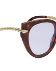 Serpenti Havana Cat Eye Eyeglasses