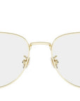 Petit CDO R2U Gold Round Eyeglasses