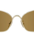 Anagram Gold Cat Eye Sunglasses