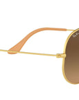 Aviator Gradient RB3025 112/M2 Gold Brown