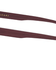 B.zero1 Bordeaux Butterfly Sunglasses