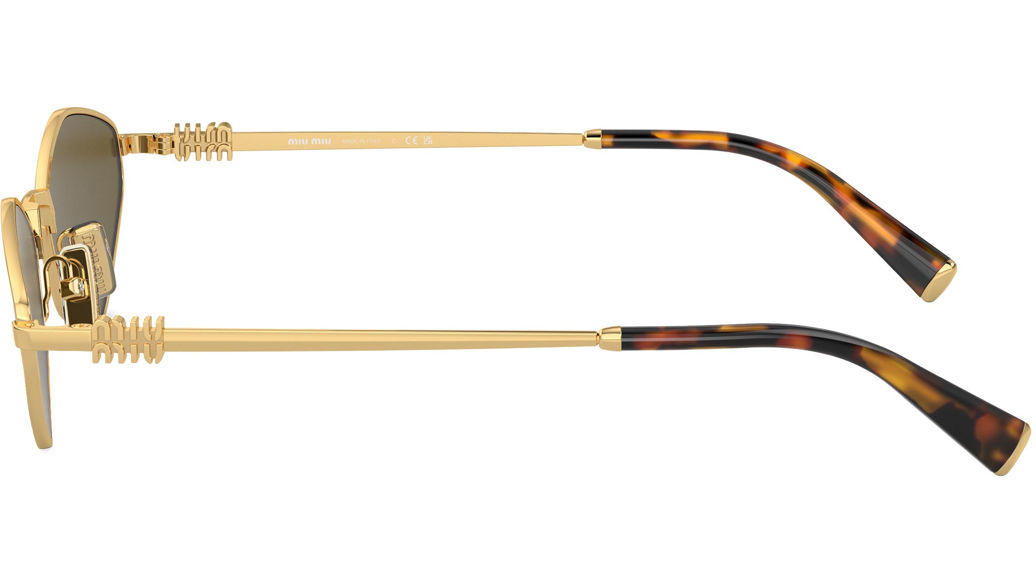 Miu Miu occhiali da sole 0MU 56ZS 5AK09Z Gold – Ottica Ottobelli